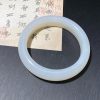 和田玉白玉手镯52-53